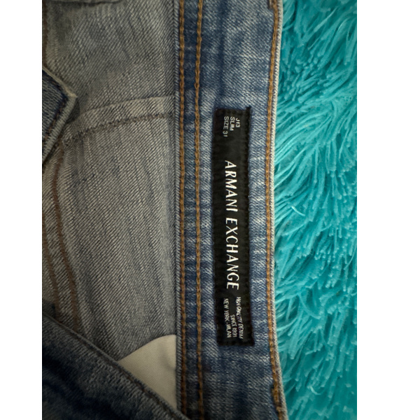Джинсы • Armani Exchange • Голубой