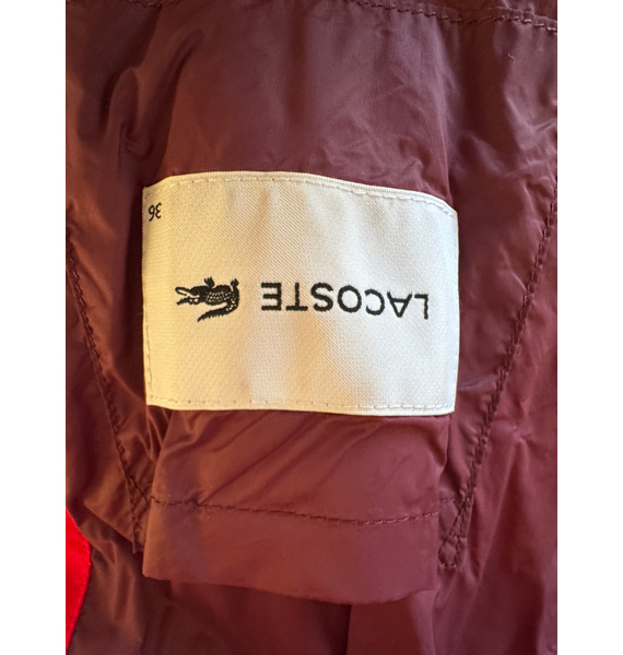 Куртка • Lacoste • Красный