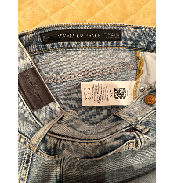 Джинсы • Armani Exchange • Голубой