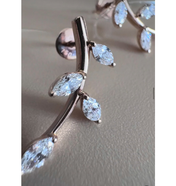 Серьги • Parure Atelier • Розовый