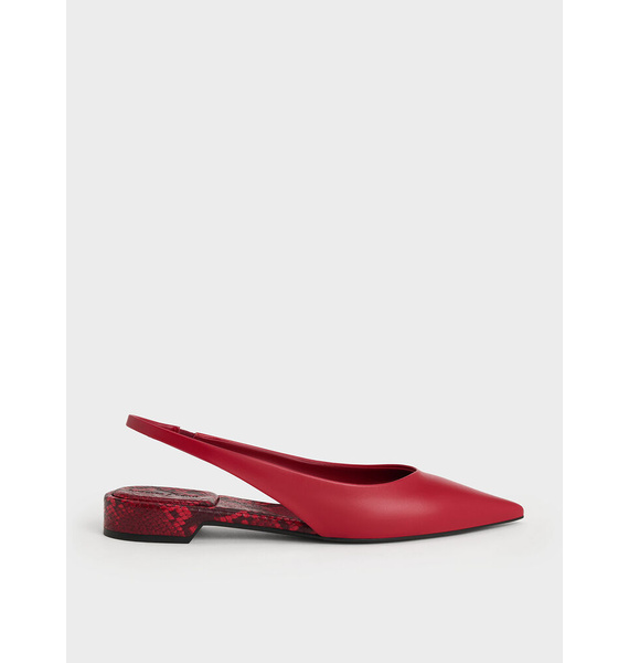 Мюли • Charles & Keith • Красный
