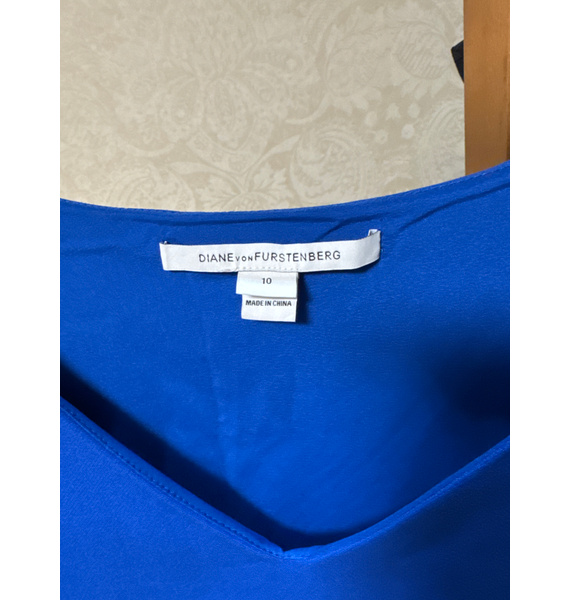 Платье • DVF Diane von Furstenberg • Синий