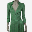 Платье • DVF Diane von Furstenberg • Зеленый