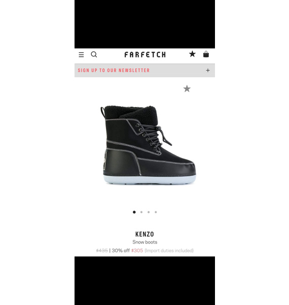 Ботинки • Kenzo • Голубой