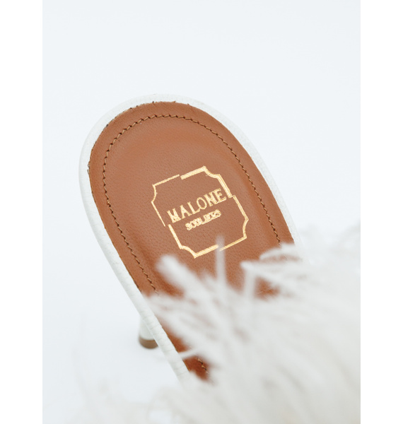 Мюли • Malone Souliers • Белый