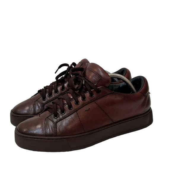 Кеды • Santoni • Бордовый
