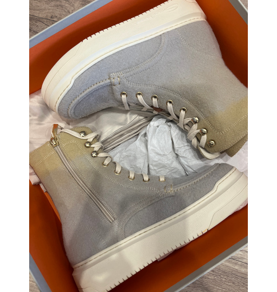 Ботинки • Santoni • Серый