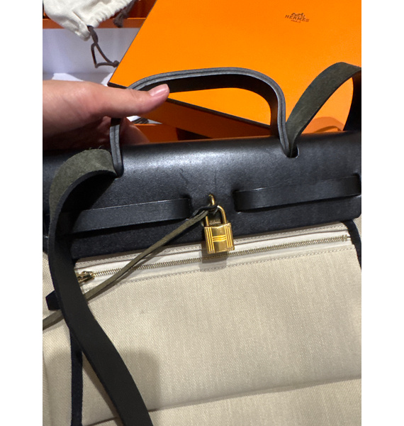 Сумка • Hermès • Молочный
