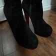 Ботфорты • Christian Louboutin • Черный