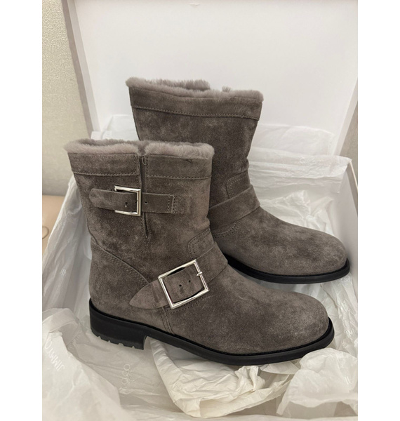 Сапоги • Jimmy Choo • Серый