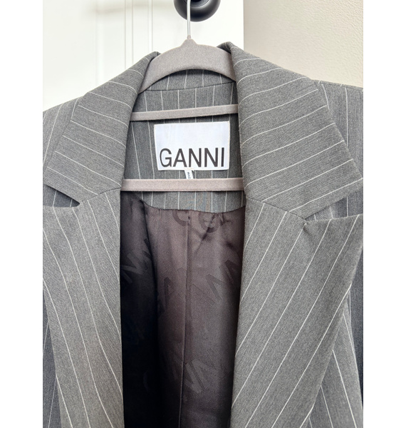 Костюм • GANNI • Тёмно-серый