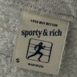 Худи • Sporty & Rich • Серый