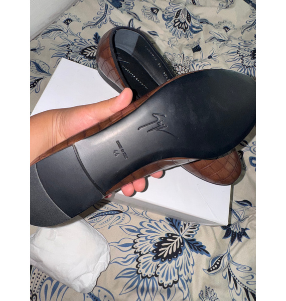 Лоферы • Giuseppe Zanotti • Коричневый