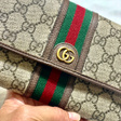 Кошелек • Gucci • Коричневый