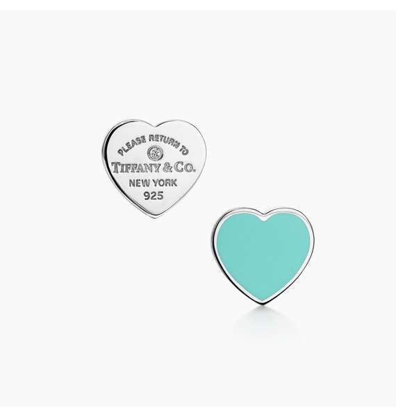 Серьги • Tiffany & Co. • Бирюзовый
