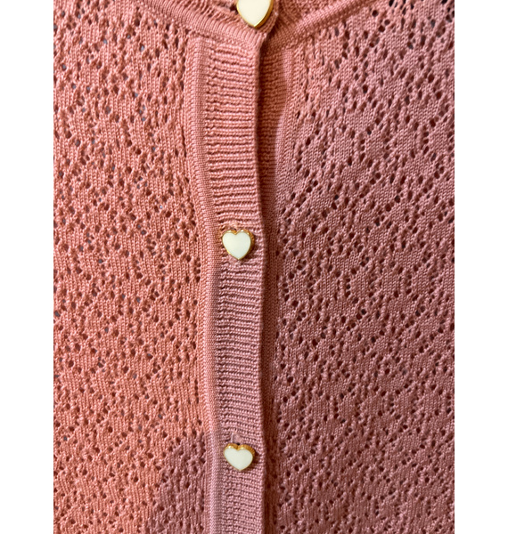 Кардиган • Orla Kiely • Коралловый