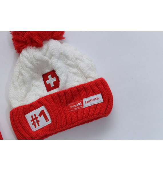 Шапка • Swiss Ski • Красный