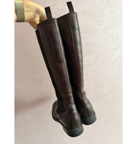 Сапоги • Santoni • Коричневый