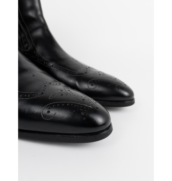 Полусапоги • Santoni • Черный