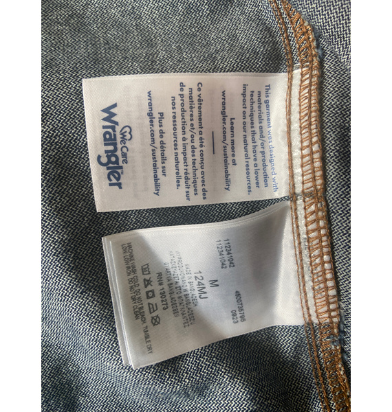Джинсовка • Wrangler • Темно-синий