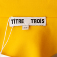 Жакет • TITRE TROIS • Желтый
