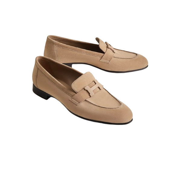 Лоферы • Hermès • Бежевый