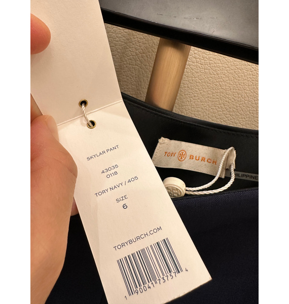 Брюки • Tory Burch • Темно-синий