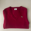 Джемпер • Lacoste • Красный