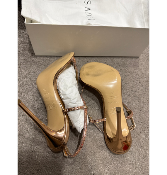 Туфли • Casadei • Золотой