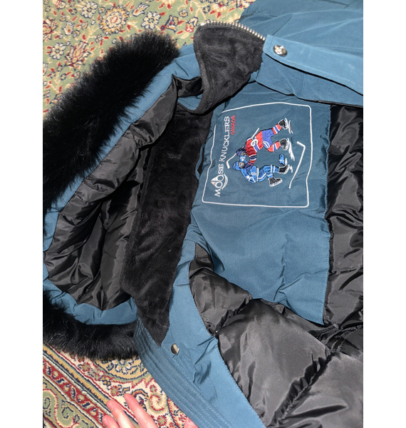 Парка • Moose Knuckles • Бирюзовый