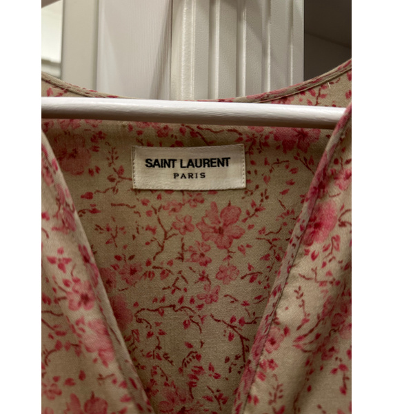 Платье • Saint Laurent • Розовый