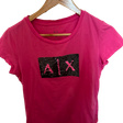 Футболка • Armani Exchange • Розовый