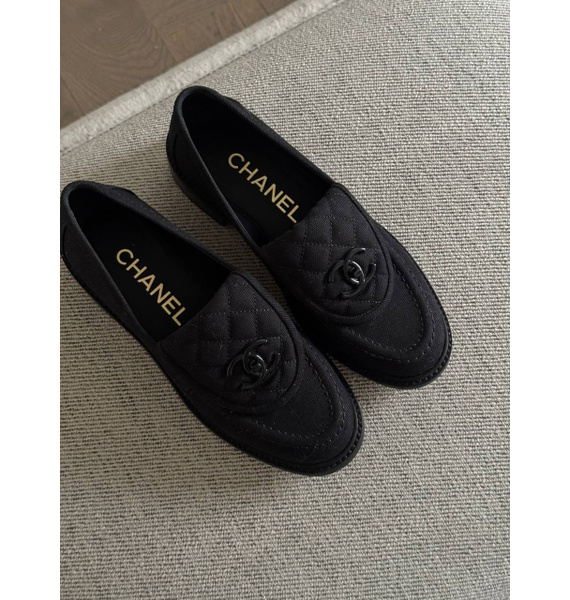 Лоферы • Chanel • Черный