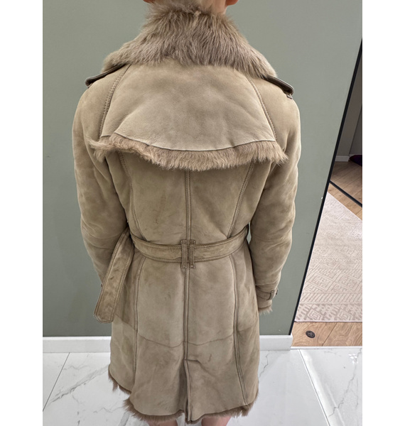 Дублёнка • Burberry • Бежевый