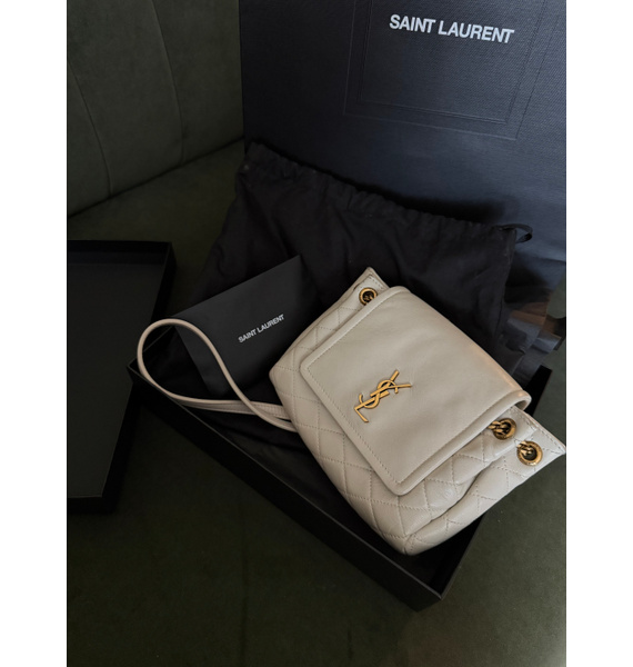 Сумка • Yves Saint Laurent • Кремовый