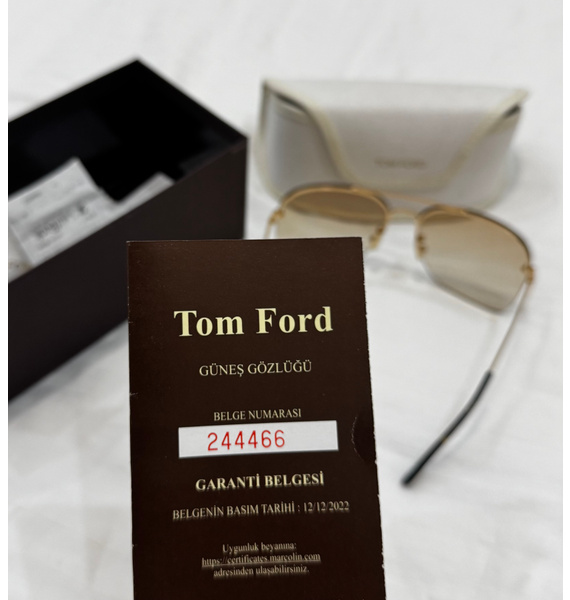 Очки • TOM FORD • Коричневый