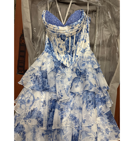 Платье • SHERRI HILL • Голубой