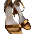 Босоножки • Stuart Weitzman • Золотой