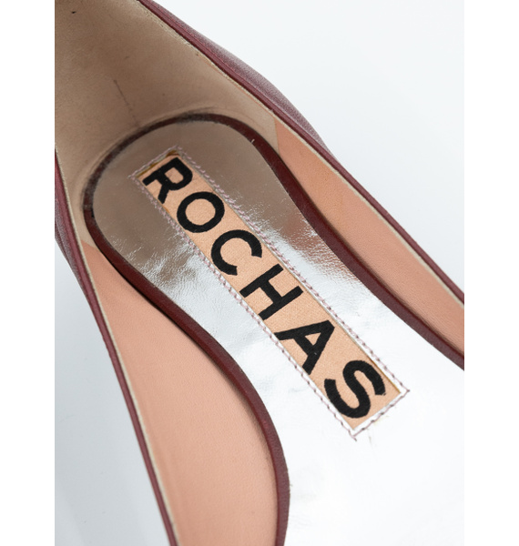 Туфли • Rochas • Бордовый