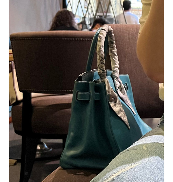 Сумка • Hermès • Голубой