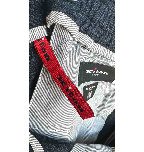 Брюки • Kiton • Темно-синий