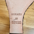 Босоножки • Hermès • Черный