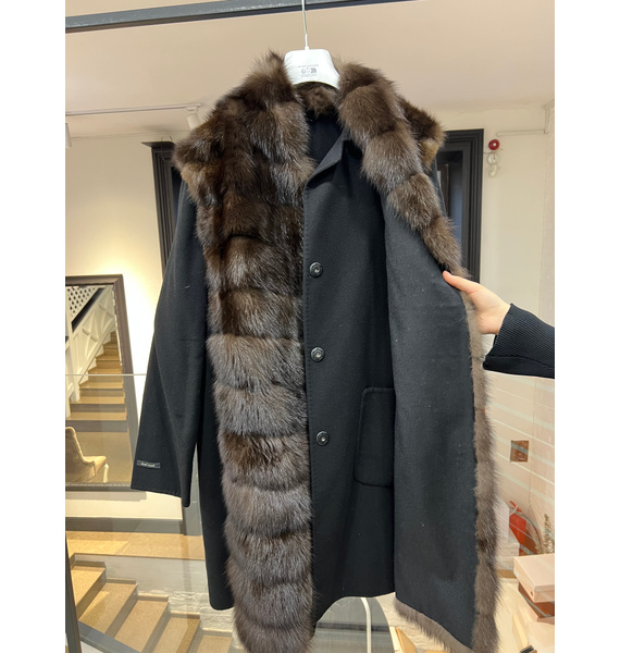 Пальто • Loro Piana • Черный