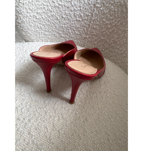 Мюли • Gianvito Rossi • Бордовый