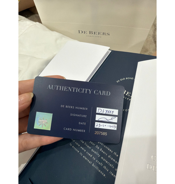 Подвеска • De Beers Jewellers • Золотой