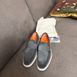 Лоферы • Santoni • Серый