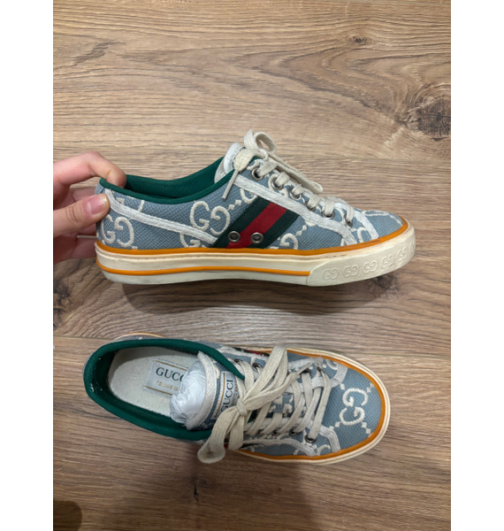 Кеды • Gucci • Голубой