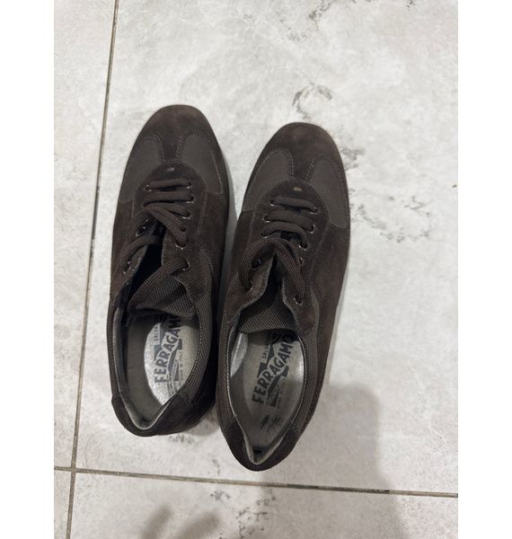 Кроссовки • Ferragamo • Коричневый