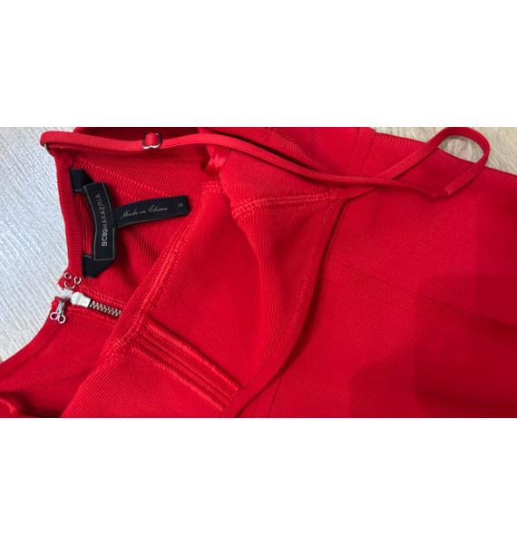 Платье • BCBGMAXAZRIA • Красный
