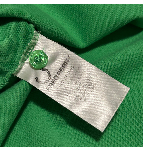 Поло • Fred Perry • Зеленый